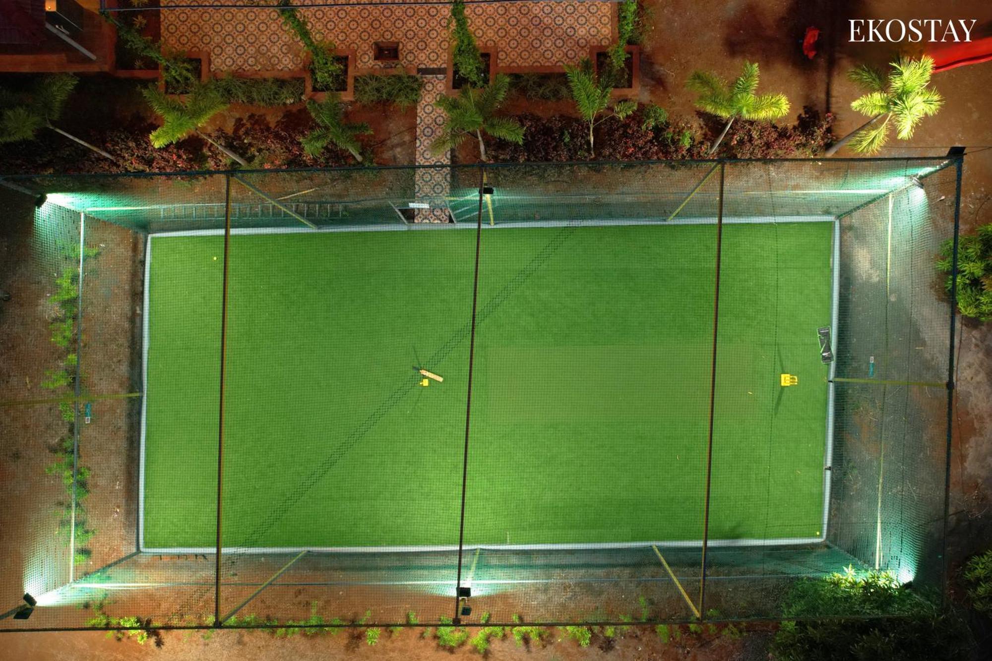 Ekostay Gold Palm Estate I Cricket Turf I Rain Dance I 2 Acre Property Karjat Dış mekan fotoğraf