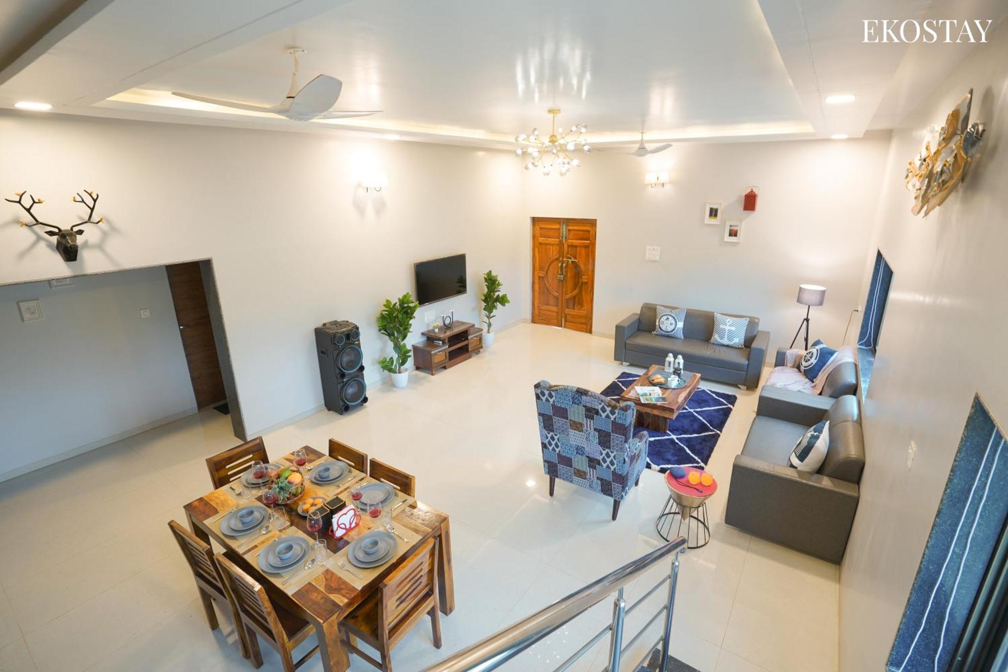 Ekostay Gold Palm Estate I Cricket Turf I Rain Dance I 2 Acre Property Karjat Dış mekan fotoğraf