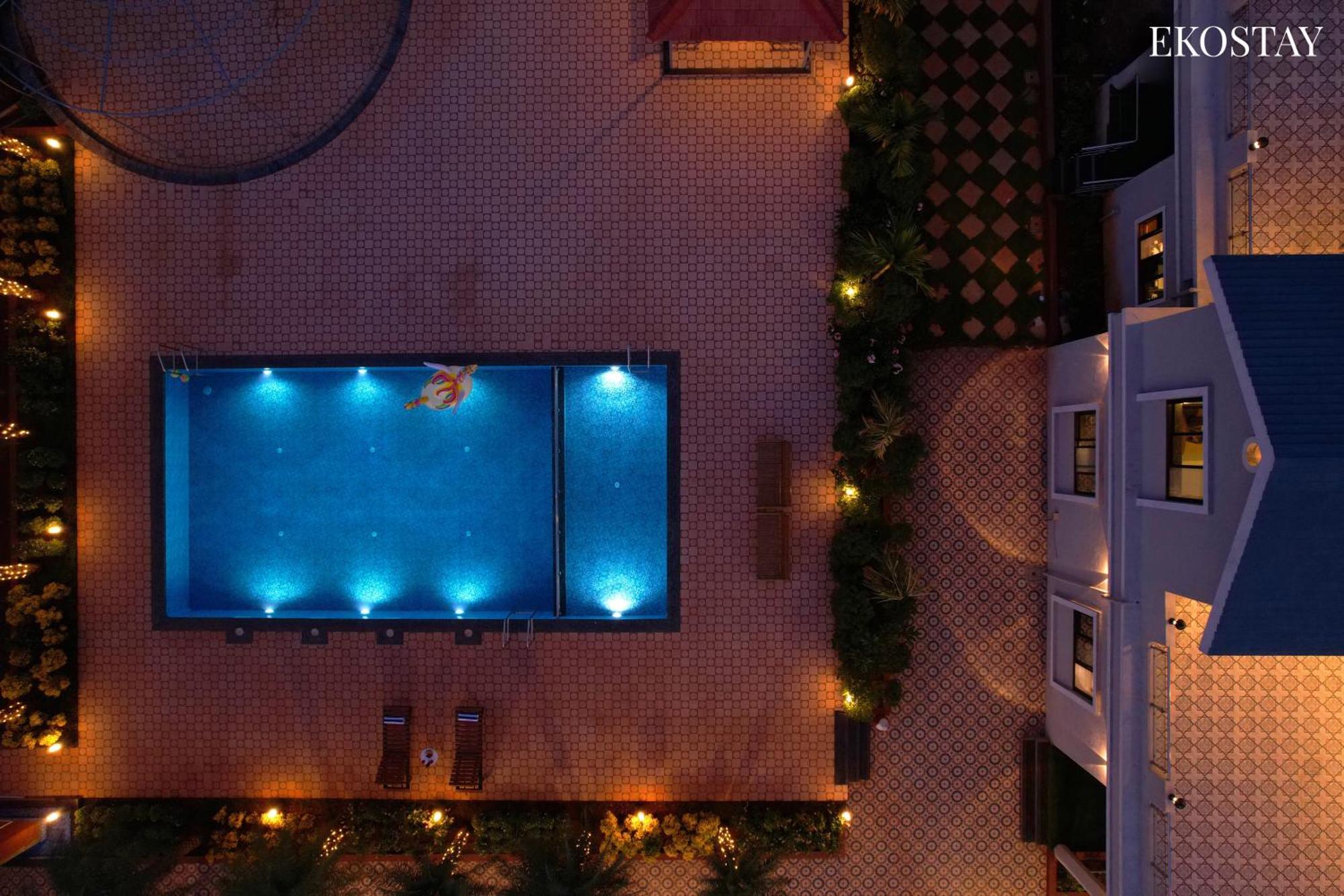 Ekostay Gold Palm Estate I Cricket Turf I Rain Dance I 2 Acre Property Karjat Dış mekan fotoğraf